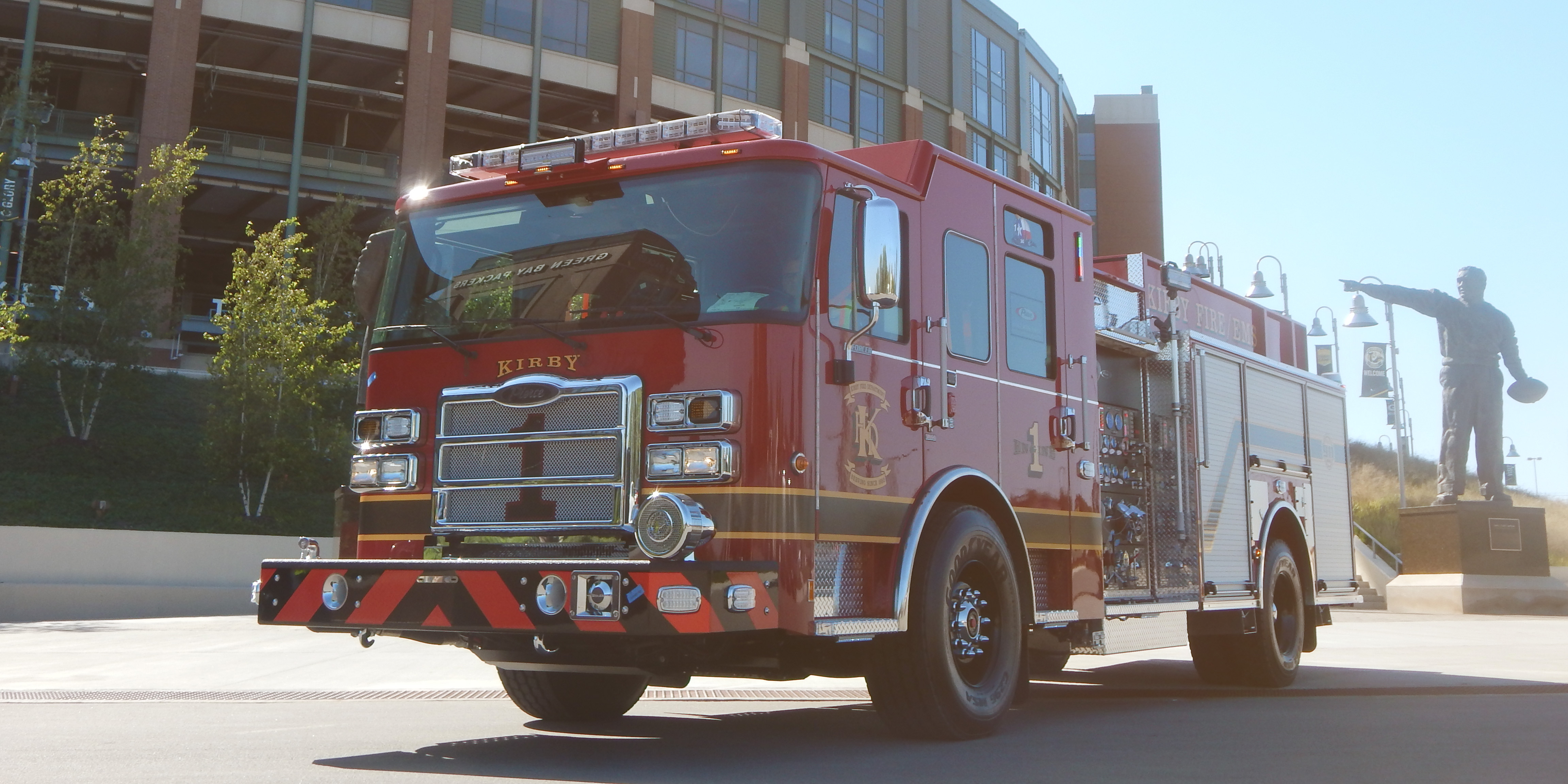 Say Hello to Big Red! The City of Kirby Texas